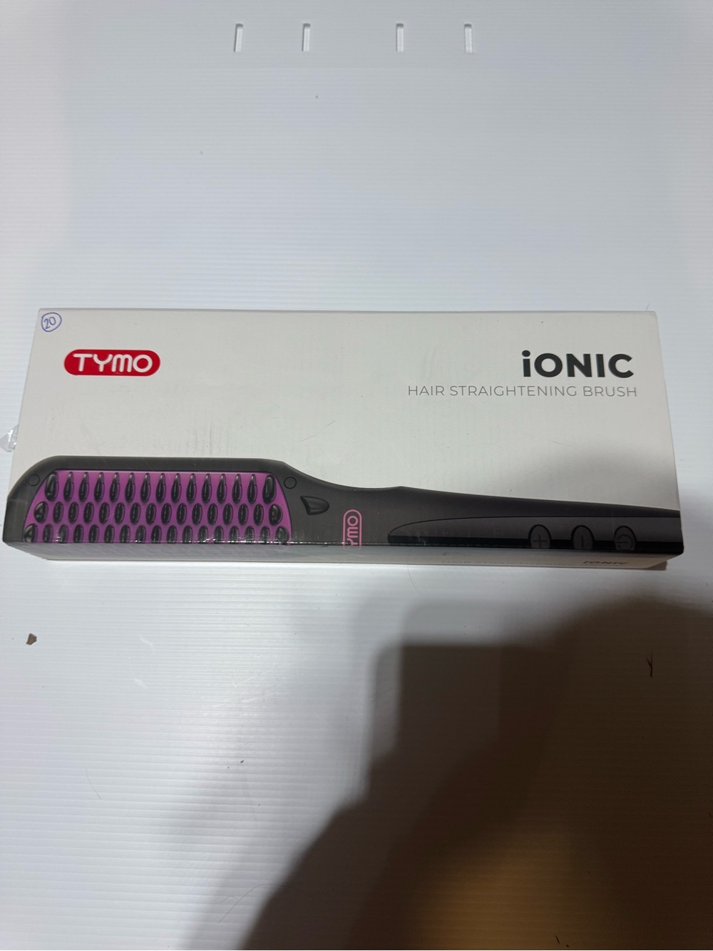 TYMO iONIC Pink Hair Straightening Brush — Smooth Styling